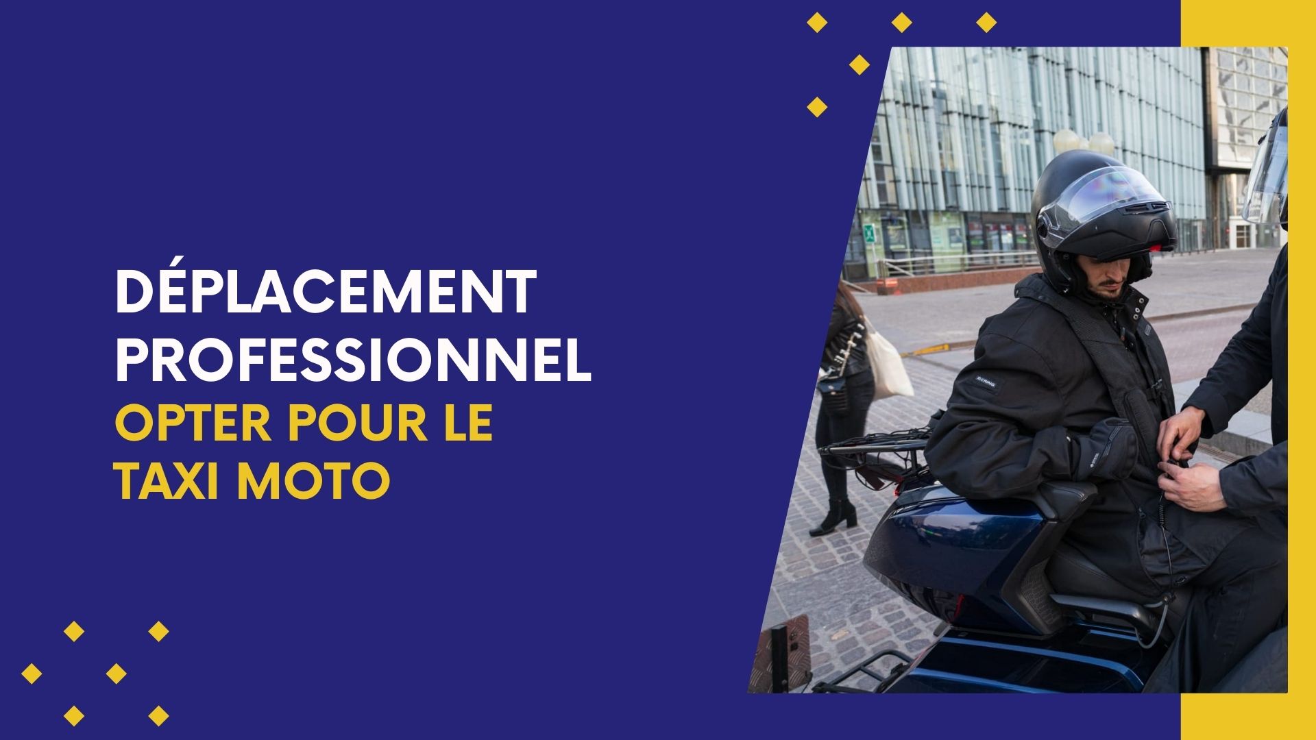 Lire la suite à propos de l’article Déplacement professionnel : optez pour le taxi moto