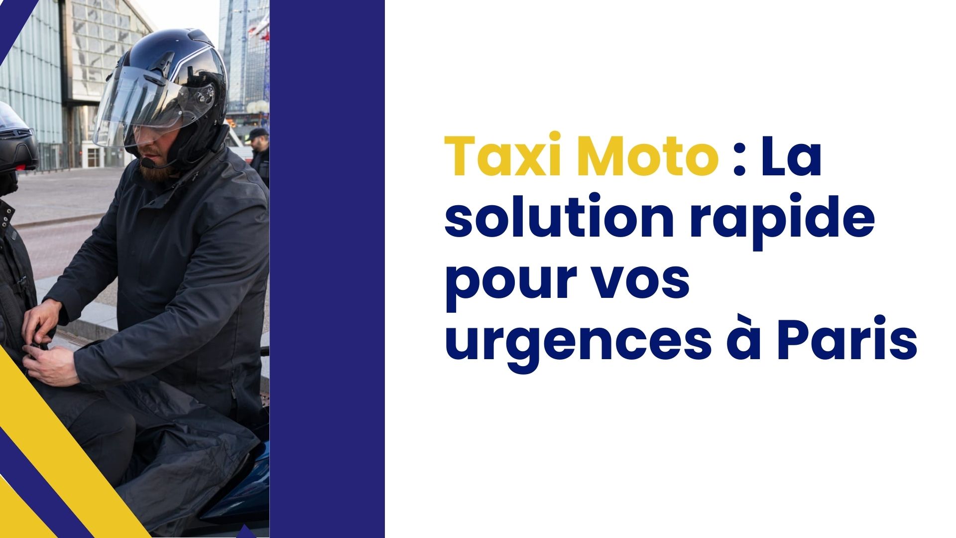 You are currently viewing Taxi Moto Paris : La Solution Rapide pour Vos Urgences