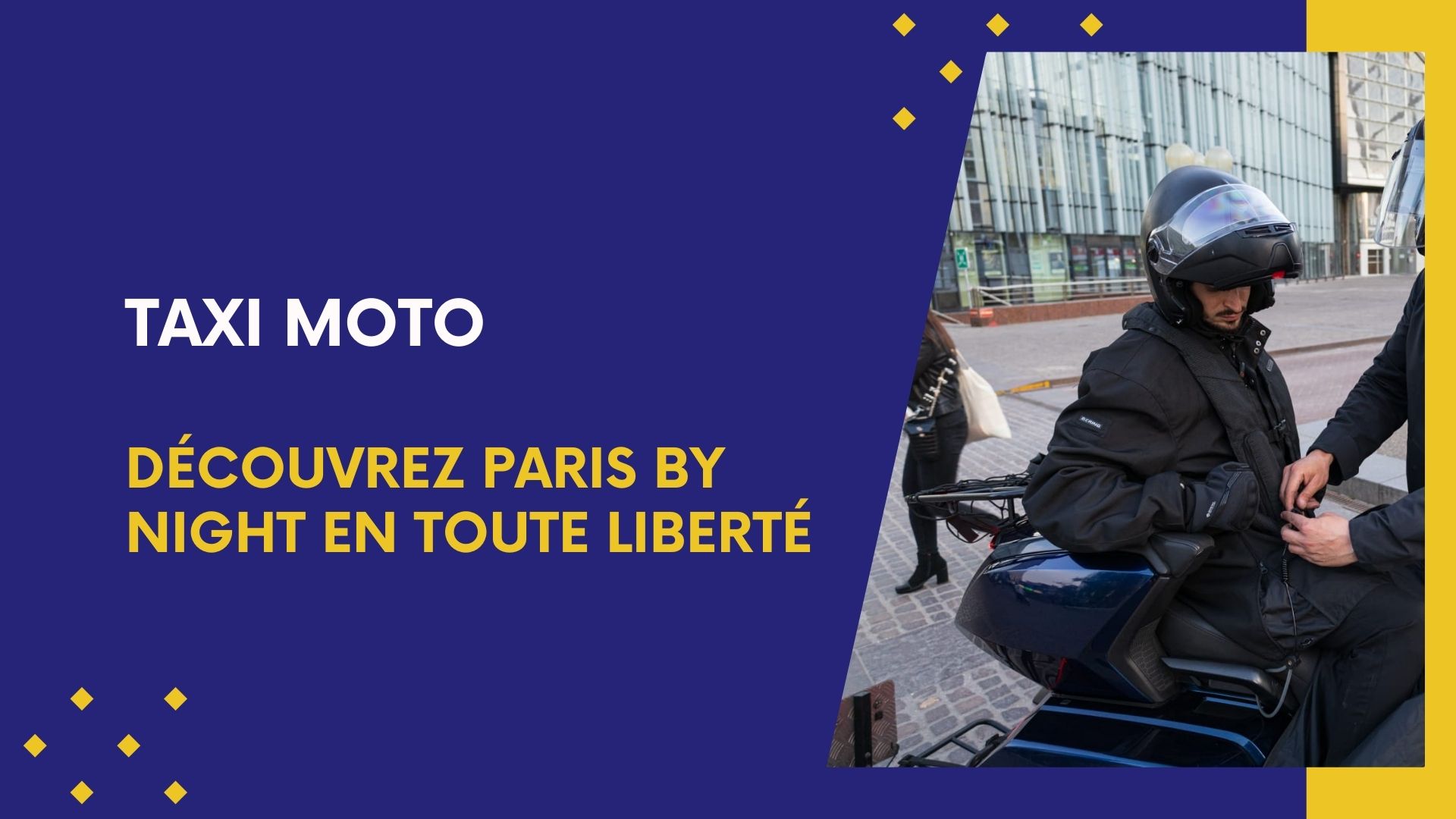 You are currently viewing Taxi moto : découvrez Paris by Night en toute liberté